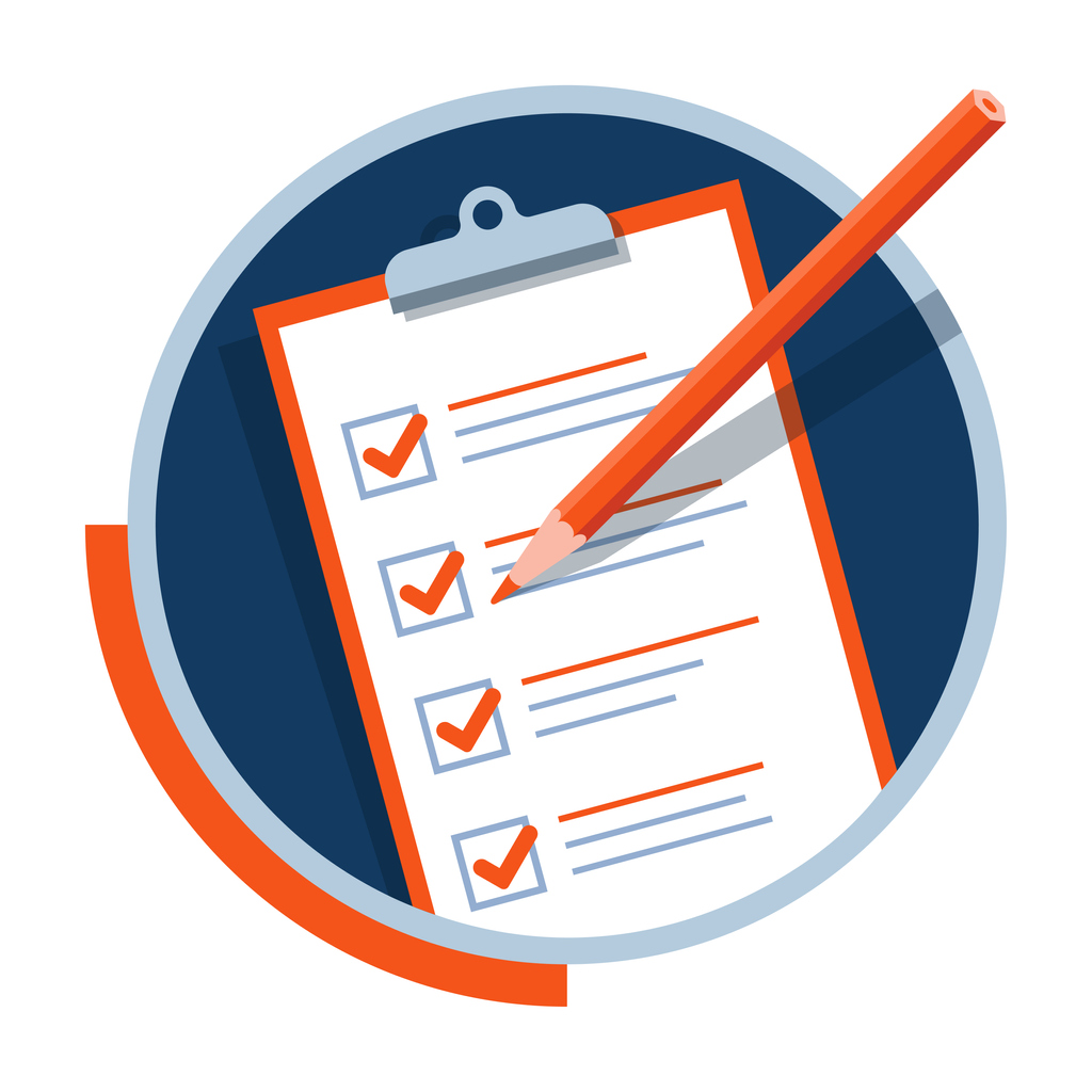 managed care checklist illustration