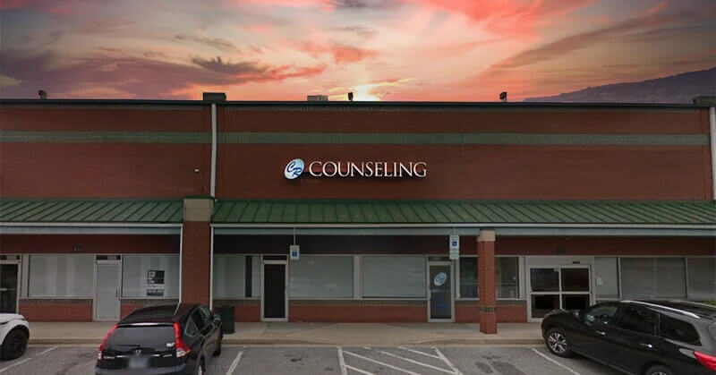 Exterior of Cedar Ridge Counseling Center building